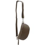 SH Leder® Ava G292 Kadınlar için Gerçek Deri Bel Çantası Erkekler için Üniseks Kemer Çantası Festival Seyahat Bum Çantası Küçük Çapraz Çanta Kadın Deri Çanta 23 x 12 cm Boyut: Small