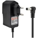 Sh Ticaret PM-16738 6 Volt - 2 Amper 5.5*2.5 mm Uçlu Plastik Kasa Priz Tipi Adaptör - 1 Adet