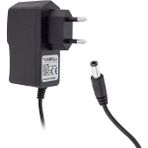 Sh Ticaret PM-8118 12 Volt - 1 Amper 5.5*2.5 mm Uçlu Plastik Kasa Priz Tipi Adaptör - 1 Adet