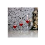 Shabbo Glass Ayaklı Drops Şamdan Cam Kandil 3'lü Set + Kandil Yağı SHB0020220010