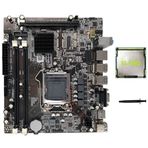 SHABD 1 de Anakart H55 LGA1156 I3 530 I5 760 Serisi CPU DDR3 Bilgisayar Anakart İşlemci I3 550 Termal Gres Destekler