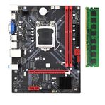 SHABD Masaüstü Anakart B85M VHL 1X DDR3 1600 MHz 8G RAM LGA 1155 I3 I5 I7 USB 3.0 SATA 3.0 İşlemci için 16 GB'a Kadar Destekler Kullanımı