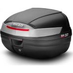 Shad Motosiklet Çanta - Topcase - Motor Çantası Sh37 Siyah 37Lt