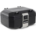 Shad Motosiklet Çanta - Topcase - TR37 Terra Black Edition Arka Çanta 37LT (Kask Siğmaz) - Tek Renk - Tek Beden