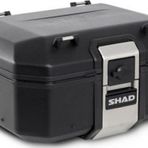 Shad Motosiklet Çanta - Topcase - Tr37 Terra Black Edition Arka Çanta 37Lt (Kask Siğmaz)