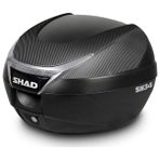 Shad Sh-34 Lt. Karbon Motosiklet Arka Çanta Geniş Depolama Alanı ve Güvenli Kilit Sistemi