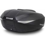 Shad SH-58X Genişleyebilir Arka Çanta 46-58 LT Taşıma Kapasitesi ile Karbon Görünüm