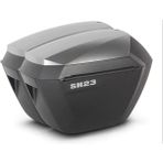Shad SH23 Yan Çanta - Alüminyum D0B23200W - Siyah - 1