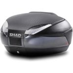 Shad SH48 Siyah+Carbon Canta+Sırt Dayama+Alt Tabla (48 Litre) D0B48306R - 1