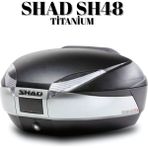 Shad SH48 Titanium/siyah Arka Çanta