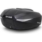 Shad SH58X Karbon Motosiklet Arka Çanta Genişleyebilen 46-58 Litre Kapasite Siyah