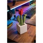 Shaddshop Mcraft Kırmızı Çiçek Saksı Figürü