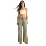 Shade Beli Lastikli Paça Detaylı Palazzo Kalıp Pamuk Gabardin Yazlık Pantolon, L, 60283323, Mint, Kadın