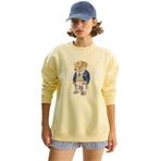 Shade Bisiklet Yaka Teddy Nakış Detaylı Sweatshirt, S, 60284066, Tereyağ, kadın