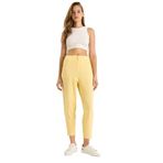 Shade Çift Düğmeli Cep Detaylı Balon Pantolon, 36, 60283471, Sarı, Kadın