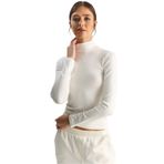 Shade Kadın Ultra Soft Yarım Balıkçı Yaka Bluz 140 60283829, Beyaz, L