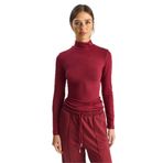 Shade Kadın Ultra Soft Yarım Balıkçı Yaka Bluz 140 60283829, Bordo, L