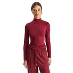 Shade Kadın Ultra Soft Yarım Balıkçı Yaka Bluz 140 60283829, Bordo, M
