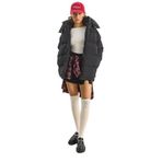 Shade Kapüşonlu Oversize Şişme Mont, XL, 60283684, Siyah, Kadın