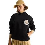 Shade Nakış İşlemeli Kapüşonlu Kanguru Cepli Sweatshirt, L, 60284098, Siyah, kadın