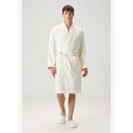 Shadow %100 Pamuk Erkek Bornoz Ekru