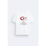 Shain Kişiye Isme Özel 23 Nisan Çocuk Bayramı Atatürk Baskılı Beyaz Tişört T-Shirt - XS