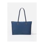 SHAKA Lacivert SHK272 Fermuarlı,Astarlı,Shopper El,Kol ve Omuz Çanta
