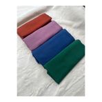 shalby Tesettür Kadın Pamuk Cazz Şal 4 lü Set Çok Renkli2 70 x 180