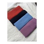 shalby Tesettür Kadın Pamuk Cazz Şal 4 lü Set Çok Renkli6 70 x 180