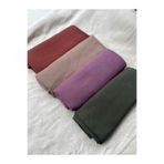 shalby Tesettür Kadın Pamuk Cazz Şal 4 lü Set Çok Renkli8 70 x 180