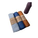 shalby Tesettür Penye Şal (3 LÜ SET) Jersey Fabric Çok Renkli13 70 x 200
