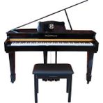 Shallreich Bartolomeo Cristofori Kuyruklu Dijital Piyano (Tabure & Kulaklık Hediyeli) - Parlak Siyah