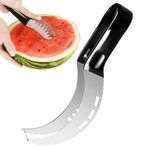 shallyong karpuz kesici, paslanmaz çelik, kanca şeklinde kesme bıçaklı kavun kesici, çok fonksiyonlu papaya meyve bıçağı, ejderha meyvesi, kavun kesici