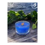 Shal&Shal 2 Adet Mentol ve Okaliptus Kokulu Mum Aromaterapi Burun Açıcı (Vicks Etkili) El Yapımı Mum