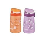 Shamobo 2Lİ SET Pipetli Çelik Termos 350ml -6 Saat Isı Yalıtımı-