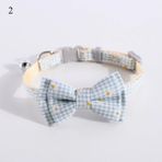 Shanhua Shop 2 15-30CM Tarzı Pet Yaka Papyon Toka Yaka Papatya Çiçekler Ayarlanabilir Küçük Orta Köpekler Kediler Için Yavru Yaka Tasma Kediler Köpek Aksesuarları Yeni (Yurt Dışından) - Beyaz - Standart
