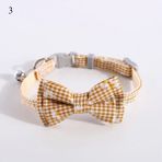 Shanhua Shop 3 15-30CM Tarzı Pet Yaka Papyon Toka Yaka Papatya Çiçekler Ayarlanabilir Küçük Orta Köpekler Kediler Için Yavru Yaka Tasma Kediler Köpek Aksesuarları Yeni (Yurt Dışından) - Beyaz - Standart