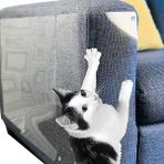 Shanhua Shop 5 Adet Şeffaf Stil 14X47CM Kedi Çizilme Koruması Kanepe Kanepe Koruyucu Koruyucu Mobilya Için Kedi Çizilme Kovucu Ped Anti-Scratch Eğitim Bandı Kedi Için (Yurt Dışından)