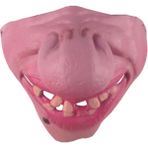 Shanhua Shop A8 Tarzı Xl Boyutu Cadılar Bayramı Korkunç Komik Köpek Namlu Demeti Silikon Anti-Bite Köpek Ağızlıklar Durdurma Kabuğu Bite Ağız Maskesi Ayarlanabilir Küçük Köpek Evcil Hayvanlar Için (Yurt Dışından) - Beyaz