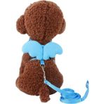 Shanhua Shop Gök Mavisi Tarzı Xs Beden Sevimli Meleğin Kanatları Kedi Koşum Tasma ile Ayarlanabilir Yaka Naylon Halat Kedi Yavrusu Köpek Domuz Gelincik Küçük Pet Hayvan Aksesuarları (Yurt Dışından) - Beyaz - Standart