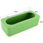 Shanhua Shop Gri Stil Küçük Boy Kuş Kümes Hayvanları Besleyici Otomatik Akrilik Gıda Kabı Papağan Güvercin Sıçrama Korumalı .5cm (Yurt Dışından) - 1 Adet - Beyaz
