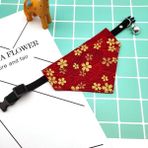 Shanhua Shop Kırmızı Stil Xl Boyutu Tasarım Köpek Tasması Atkısı Japon Ayarlanabilir Küçük Köpek Tasmaları Köpek Sevimli Pet Salya Havlu Açık Kedi Yaka Baskılı Eşarp (Yurt Dışından) - Beyaz