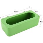 Shanhua Shop L Tarzı Sıcak Küçük Boy Kuş Kümes Hayvanları Besleyici Otomatik Akrilik Gıda Kabı Papağan Güvercin Sıçrama Korumalı .5cm (Yurt Dışından) - 1 Adet - Beyaz