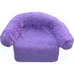 Shanhua Shop Mor Tarzı W60CMXL80CMXOD80CM Pet Köpek Mat Kanepe Köpek Yatağı Kalınlaşmış Yumuşak Ped Battaniye Yastık Araba Zemin Koruyucu Ev Yıkanabilir Halı Sıcak Kedi Yatak Mat (Yurt Dışından)