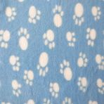 Shanhua Shop No.23 Tarzı 100X70CM Malzemeleri Köpek Yorganı Battaniyeleri Köpek Paw Baskı Battaniyeler Büyük Boy Paspasları Kedi Battaniyeleri Çift Taraflı Polar Battaniyeler (Yurt Dışından) - Kedi yuvaları ve kedi matları