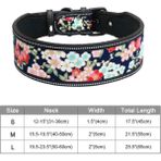 Shanhua Shop No.7 Tarzı M Boyutu Yansıtıcı Büyük Köpek Tasması Dayanıklı Kamuflaj Tazı Yaka Geniş Bling Taklidi Evcil Hayvan Köpek Tasması Küçük Orta Büyük Köpek Için (Yurt Dışından) - Beyaz