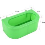 Shanhua Shop S Tarzı Sıcak Küçük Boy Kuş Kümes Hayvanları Besleyici Otomatik Akrilik Gıda Kabı Papağan Güvercin Sıçrama Korumalı .5cm (Yurt Dışından) - 1 Adet - Beyaz