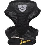Shanhua Shop Siyah Stil L Beden Yansıtıcı Kedi Köpek Ayarlanabilir Koşum Yelek Yürüyüş Kurşun Tasma Naylon Örgü Yavru Yavru Köpek Pet Giysileri Göğüs Kemeri Açar (Yurt Dışından) - Beyaz - Standart