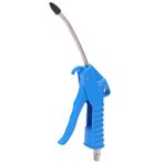Shanrya Air Duster, Paslanmaz Çelik Toz Püskürtme Tabancası Ev için Fabrika için 75-120PSI için Kısa Nozullu Büyük Akış Güçlü