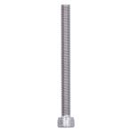 Shanrya Altıgen vida, 1,0 mm bölme, -70, paslanmaz çelik, alyan vida, M6, taşınabilir, otomobil endüstrisi için, inşaat, model meraklıları, amatör işleri için (M6*45)